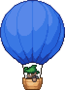 Riding balloon