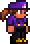 Purple Plumber's set equipped (female)